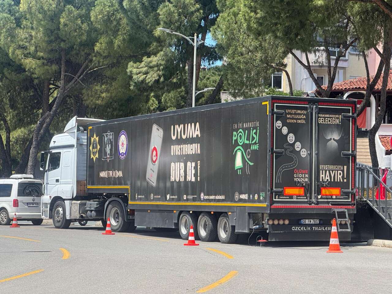 NARKO TIR Muğla’da Vatandaşları Bilgilendirdi 4